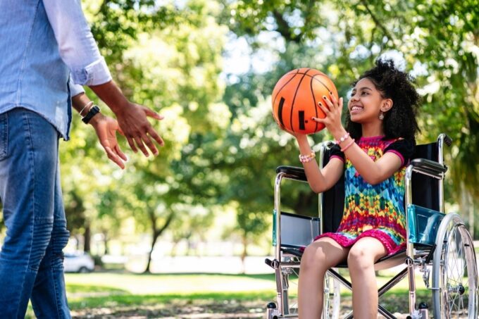 Adaptive sports for children with neurodisability in Dubai